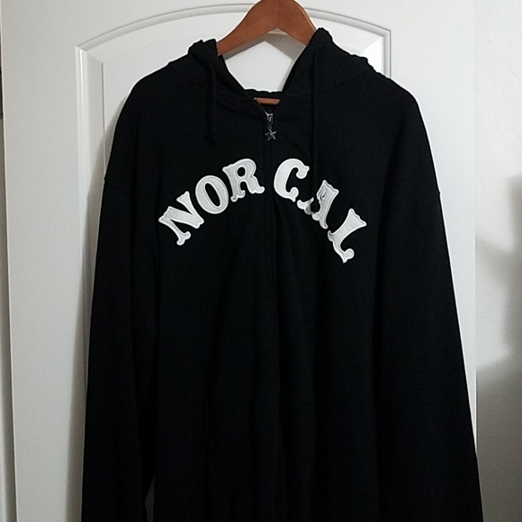 norcal zip up hoodie